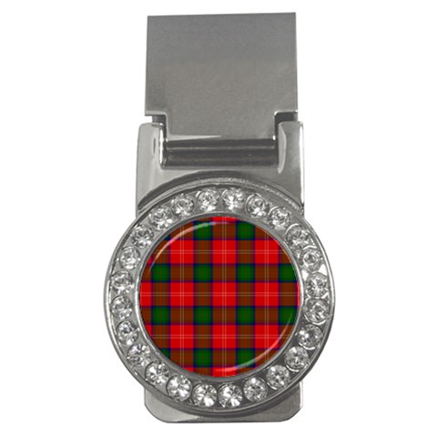 Chisholm Tartan Money Clip (CZ) from ArtsNow.com Front