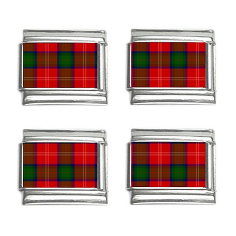 Chisholm Tartan 9mm Italian Charm (4 pack) from ArtsNow.com Front