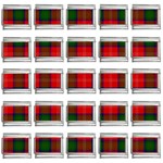 Chisholm Tartan 9mm Italian Charm (25 pack)