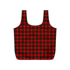 Chisholm Tartan Full Print Recycle Bag (S) from ArtsNow.com Back