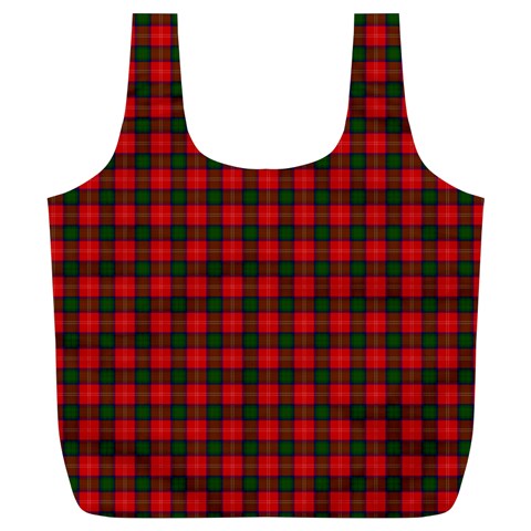 Chisholm Tartan Full Print Recycle Bag (XL) from ArtsNow.com Back