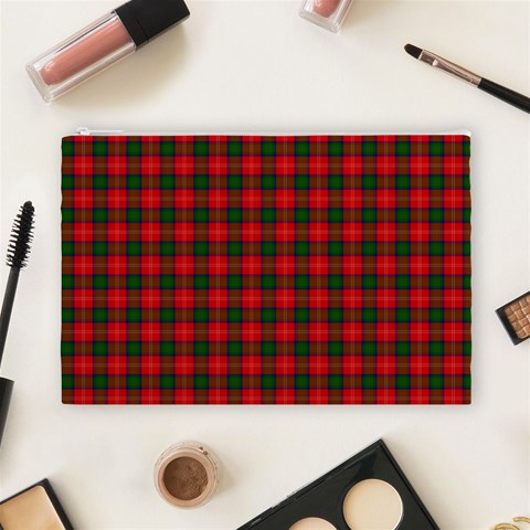 Chisholm Tartan Cosmetic Bag (L) from ArtsNow.com Front