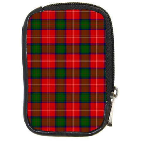 Chisholm Tartan Compact Camera Leather Case from ArtsNow.com Front