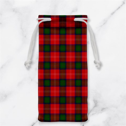 Chisholm Tartan Jewelry Bag from ArtsNow.com Front