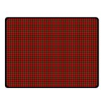 Chisholm Tartan Double Sided Fleece Blanket (Small) (Two Sides)