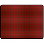 Chisholm Tartan Double Sided Fleece Blanket (Medium) (Two Sides)