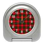 Chisholm Tartan Desk Alarm Clock