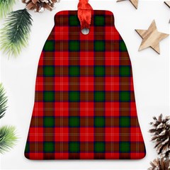 Chisholm Tartan Bell Ornament (Two Sides) from ArtsNow.com Back