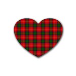 Chisholm Tartan Heart Coaster (4 pack)