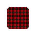 Chisholm Tartan Rubber Coaster (Square)