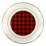 Chisholm Tartan Porcelain Plate