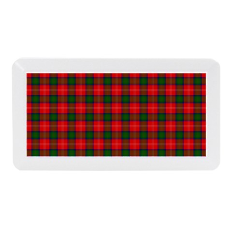 Chisholm Tartan Memory Card Reader (Mini) from ArtsNow.com Front