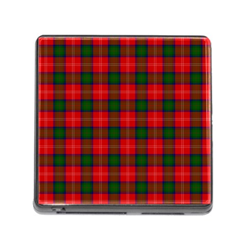 Chisholm Tartan Memory Card Reader (Square) from ArtsNow.com Front