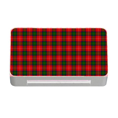 Chisholm Tartan Memory Card Reader with CF from ArtsNow.com Front