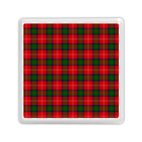 Chisholm Tartan Memory Card Reader with Storage (Square) from ArtsNow.com Front