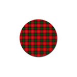 Chisholm Tartan Golf Ball Marker (4 pack)