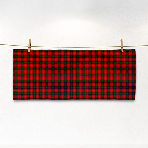 Chisholm Tartan Hand Towel from ArtsNow.com Front
