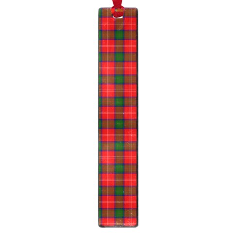 Chisholm Tartan Large Book Mark from ArtsNow.com Front