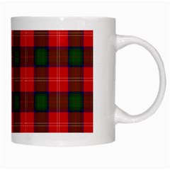 Chisholm Tartan White Mug from ArtsNow.com Right