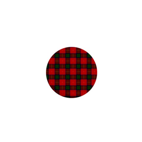 Chisholm Tartan 1  Mini Magnet from ArtsNow.com Front