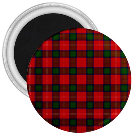 Chisholm Tartan 3  Magnet from ArtsNow.com Front