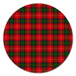 Chisholm Tartan Magnet 5  (Round)