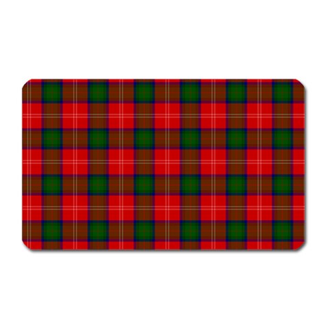 Chisholm Tartan Magnet (Rectangular) from ArtsNow.com Front