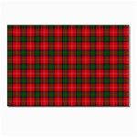 Chisholm Tartan Postcard 4  x 6 