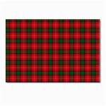 Chisholm Tartan Postcard 5  x 7 