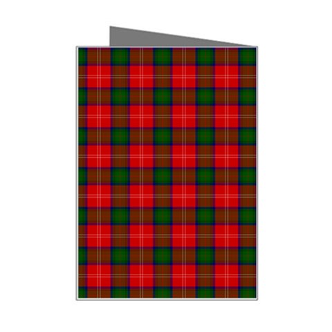 Chisholm Tartan Mini Greeting Card from ArtsNow.com Right