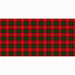 Chisholm Tartan 4  x 8  Photo Cards from ArtsNow.com 8 x4  Photo Card - 1