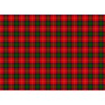 Chisholm Tartan Birthday Cake 3D Greeting Card (7x5)