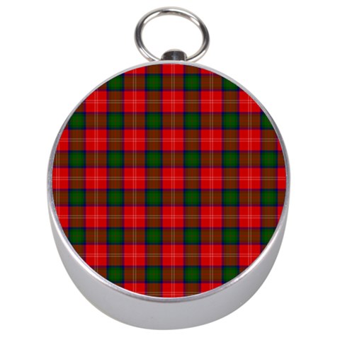 Chisholm Tartan Silver Compass from ArtsNow.com Front