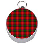 Chisholm Tartan Silver Compass