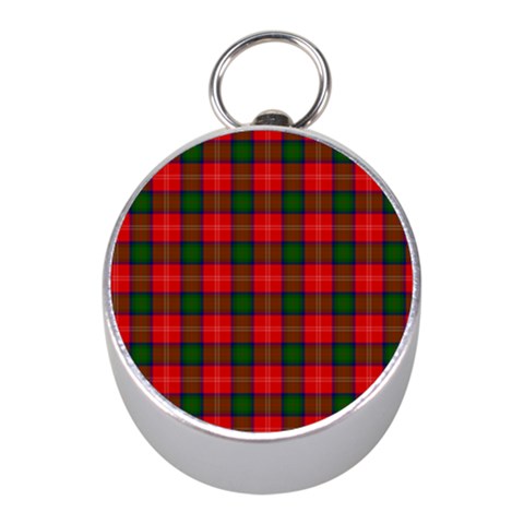 Chisholm Tartan Silver Compass (Mini) from ArtsNow.com Front