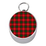 Chisholm Tartan Silver Compass (Mini)