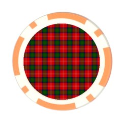 Chisholm Tartan Poker Chip Card Guard from ArtsNow.com Back