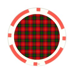 Chisholm Tartan Poker Chip Card Guard (10 pack) from ArtsNow.com Back