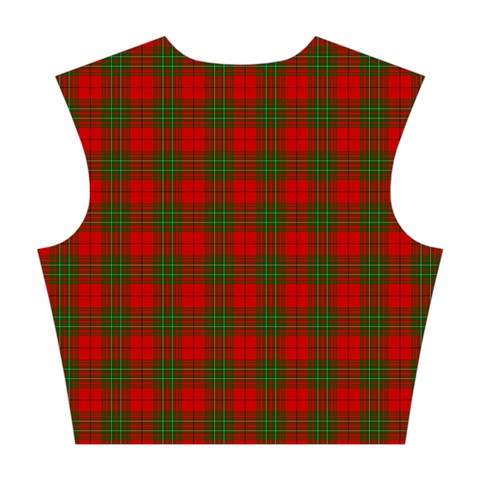 Comyn Tartan Cotton Crop Top from ArtsNow.com Back