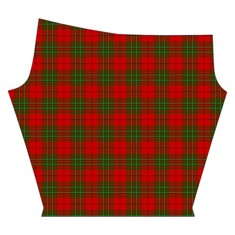 Comyn Tartan Yoga Cropped Leggings from ArtsNow.com Right
