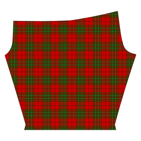 Comyn Tartan Yoga Cropped Leggings from ArtsNow.com Left