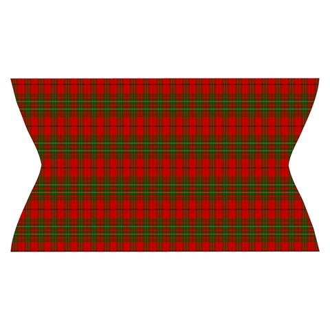 Comyn Tartan Yoga Cropped Leggings from ArtsNow.com Waistband Front