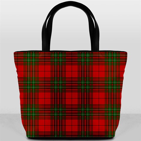 Comyn Tartan Bucket Bag from ArtsNow.com Back