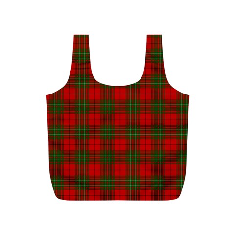 Comyn Tartan Full Print Recycle Bag (S) from ArtsNow.com Front