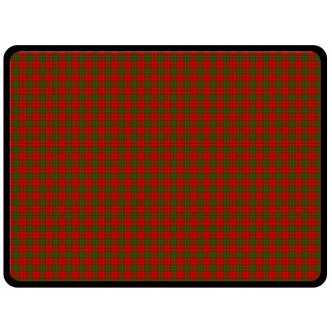 Comyn Tartan Double Sided Fleece Blanket (Large) (Two Sides) from ArtsNow.com 80 x60  Blanket Back