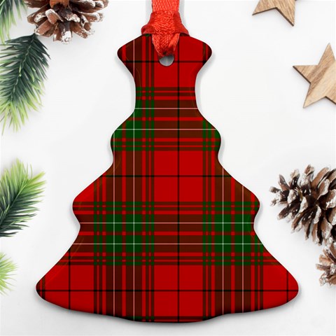 Comyn Tartan Ornament (Christmas Tree) from ArtsNow.com Front