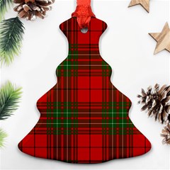 Comyn Tartan Christmas Tree Ornament (Two Sides) from ArtsNow.com Back