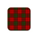 Comyn Tartan Rubber Square Coaster (4 pack)