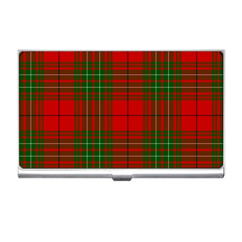 Comyn Tartan Business Card Holder from ArtsNow.com Front