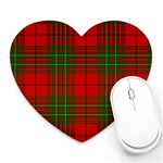 Comyn Tartan Heart Mousepad
